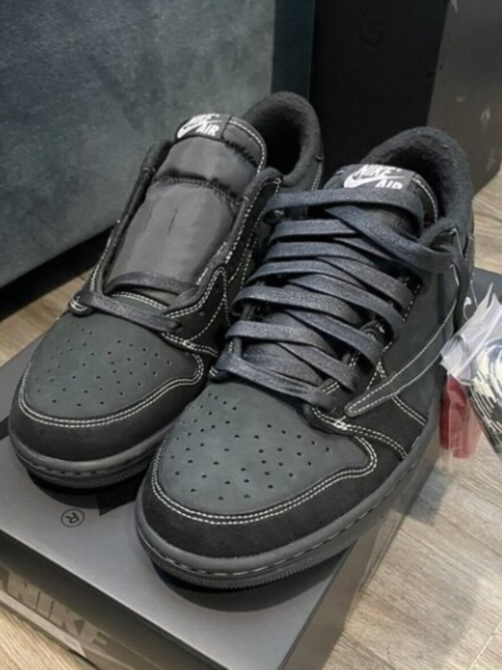 Air Jordan 1 Low OG SP Black Phantom